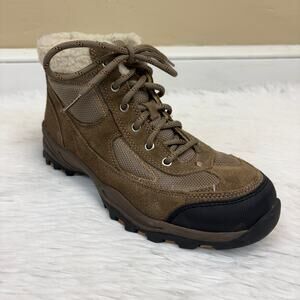Earth Spirit Women's Tan Lace Up Portland Hiking Boot 10488750 Size 8